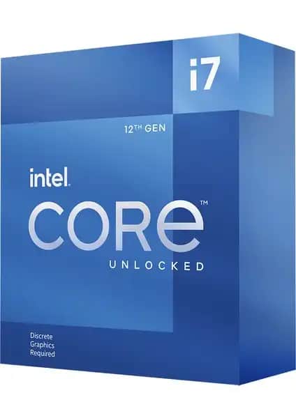 Intel Core i7 12700KF İşlemci: Yüksek Güç ve Verimlilikle Modern Masaüstü Bilgisayarlar İçin